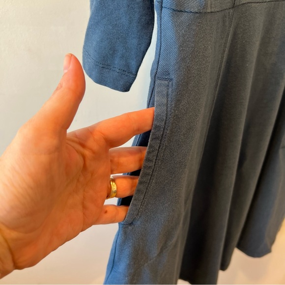 Toad & Co. Faro Dress‎ in Teal - Picture 5 of 7